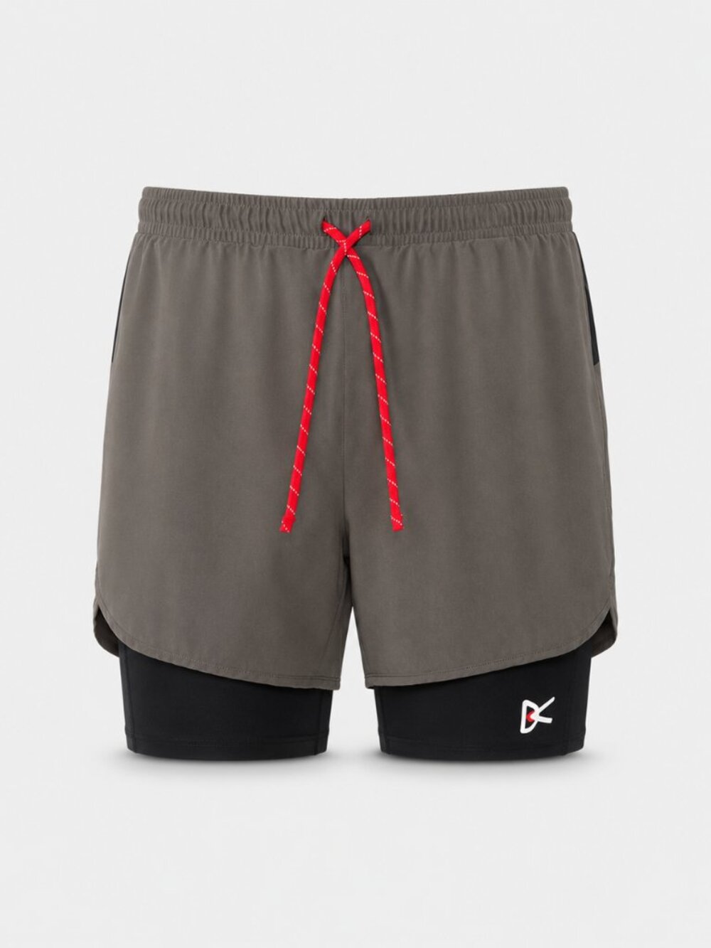 District Vision Aaron Layered 2 in 1 shorts men’s medium